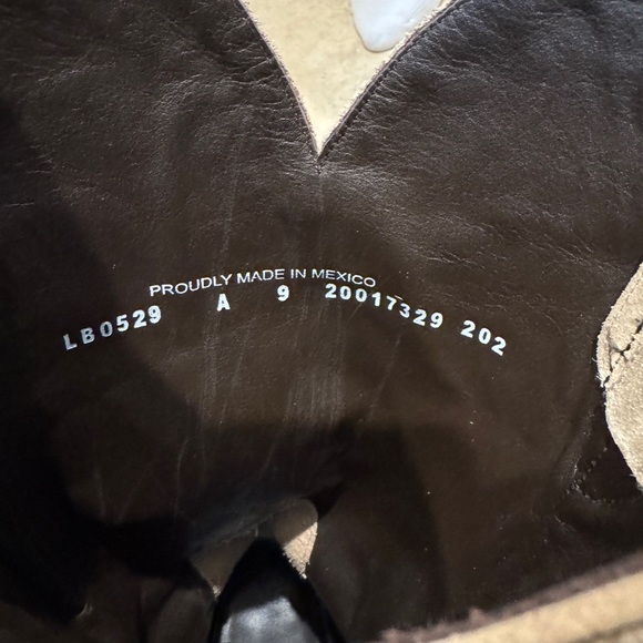 Lane tan suede COWGIRL boots - Picture 5 of 5